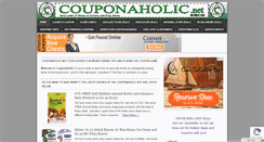 Desktop Screenshot of couponaholic.net
